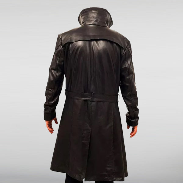 Blade Runner Shearling Leather Coat