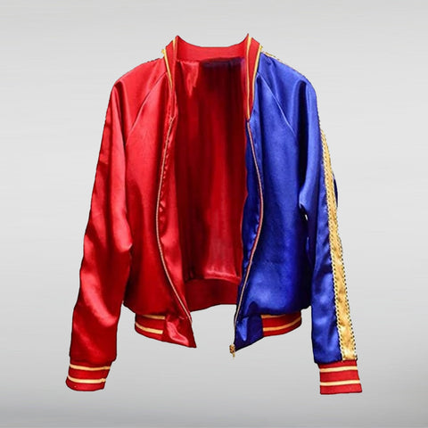 Harley Quinn Satin Jacket