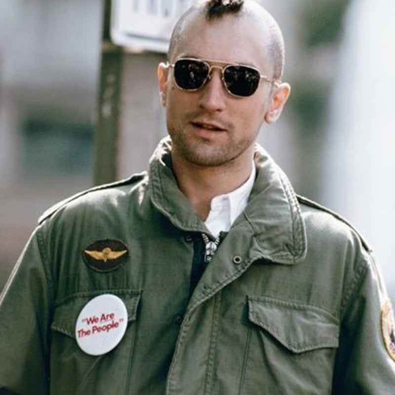 Taxi Driver Green Military Jacket