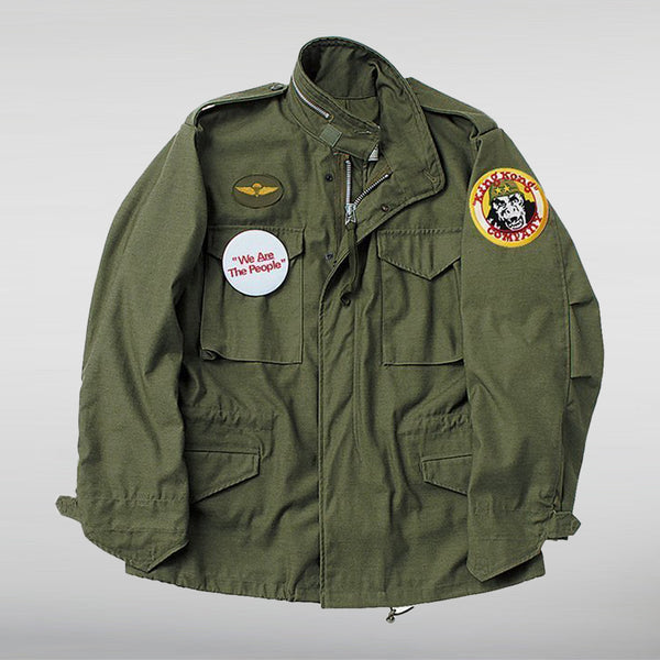 Taxi Driver Green Military Jacket
