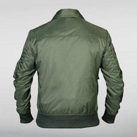  Top Gun Green Parachute Jacket