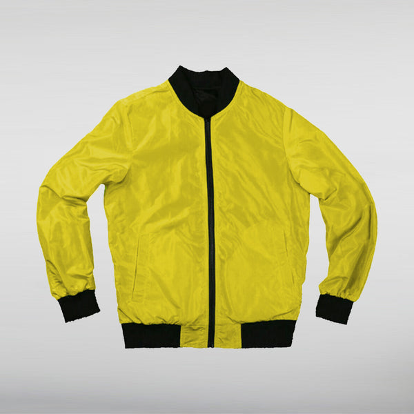 Cyberpunk Bomber Yellow Jacket